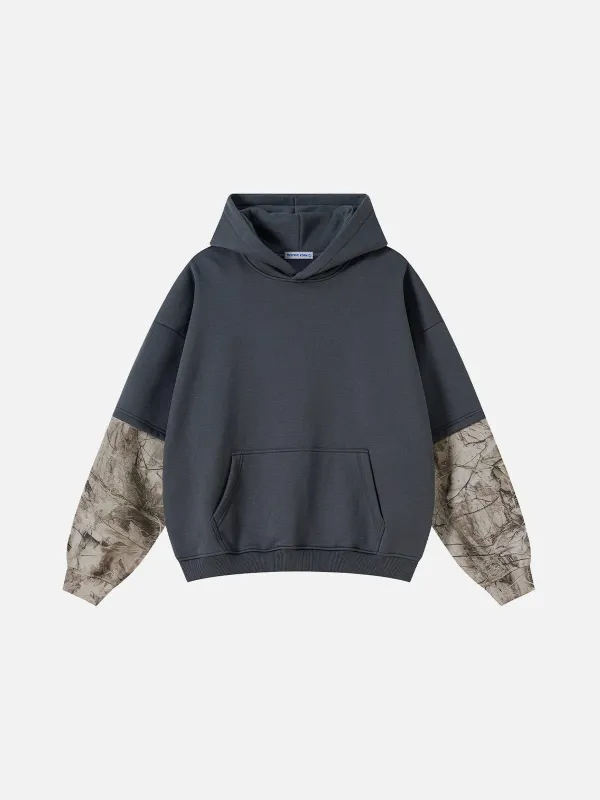 Aelfric Eden Oversized CAMO Sleeve Pullover Hoodie made by Aelfric Eden