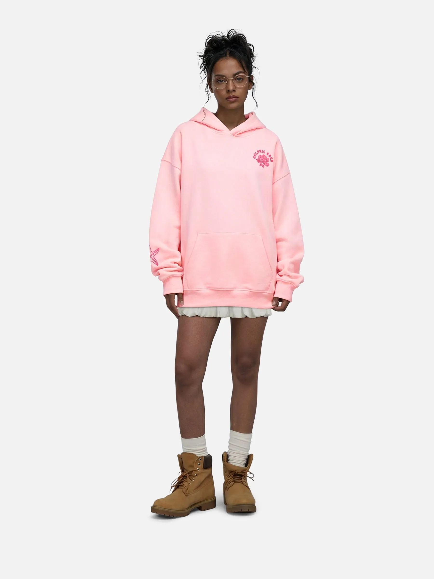 Aelfric Eden Oversized Flower Pullover Hoodie sold by Aelfric Eden product image thumbnail 3