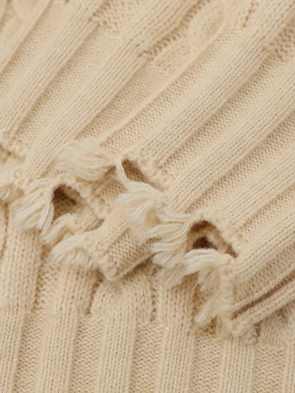 Aelfric Eden Cable Knit Scarf Sweater sold by Aelfric Eden product image thumbnail 5