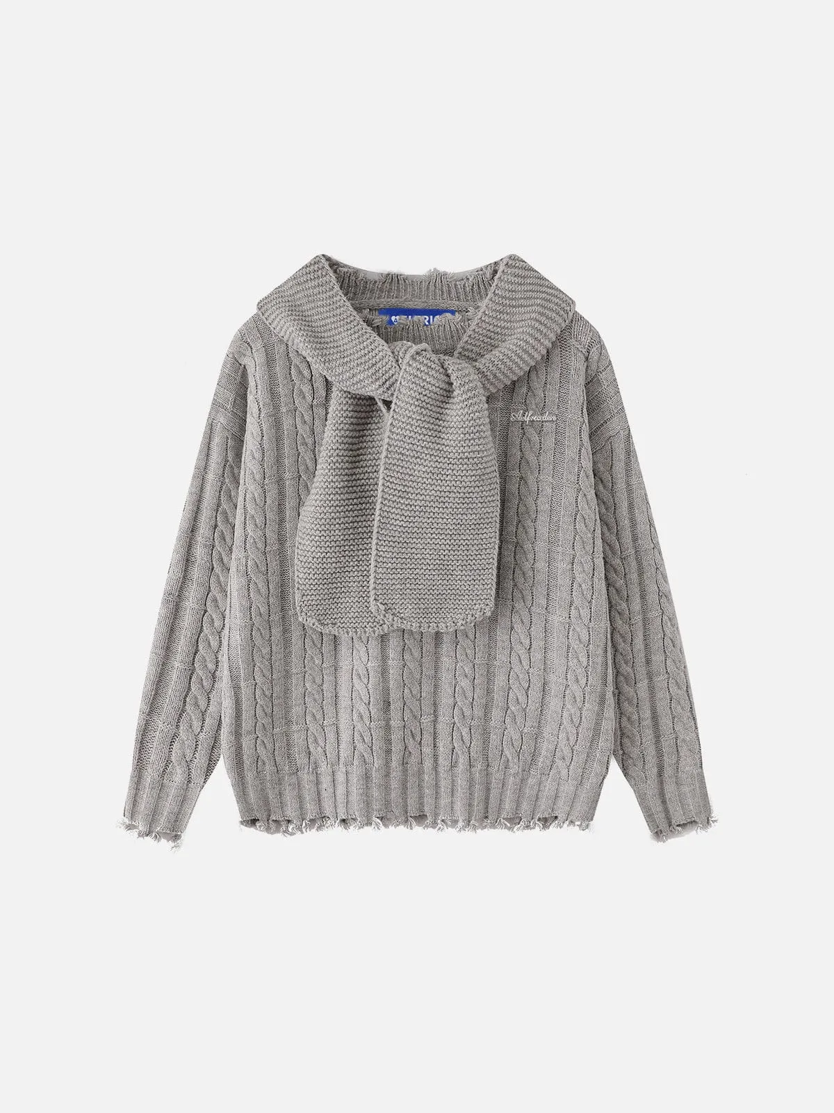 Aelfric Eden Cable Knit Scarf Sweater sold by Aelfric Eden product image thumbnail 2