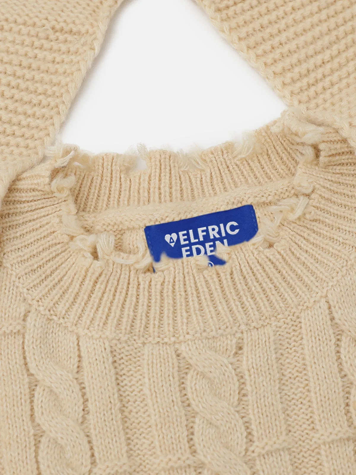 Aelfric Eden Cable Knit Scarf Sweater sold by Aelfric Eden product image thumbnail 4