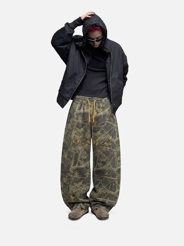 Aelfric Eden Leaf CAMO Baggy Barrel Sweatpants made by Aelfric Eden