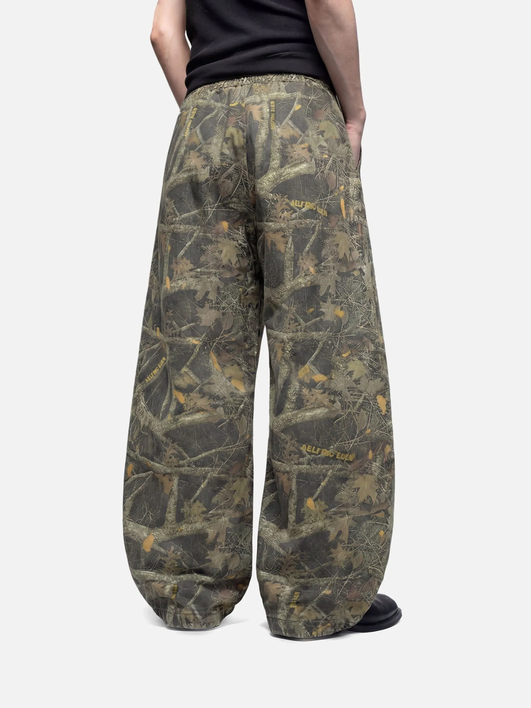 Aelfric Eden Leaf CAMO Baggy Barrel Sweatpants sold by Aelfric Eden product image thumbnail 3