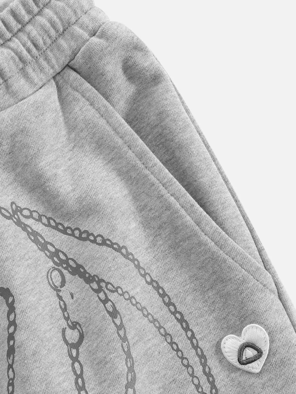 Aelfric Eden Chain Graphic Baggy Sweatpants sold by Aelfric Eden product image thumbnail 4