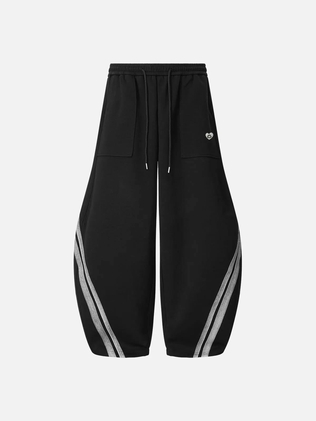 Aelfric Eden Contrast Panel Baggy Barrel Sweatpants sold by Aelfric Eden product image thumbnail 3