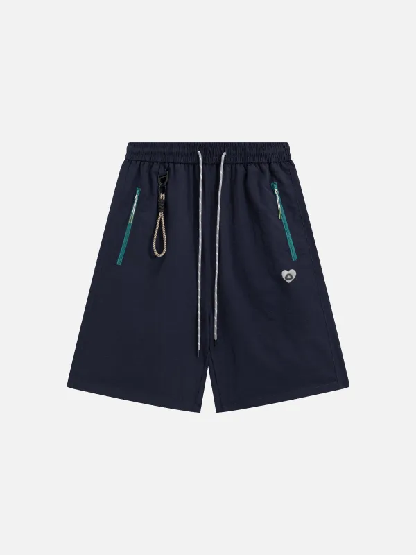 Aelfric Eden Contrast Zip Utility Shorts made by Aelfric Eden