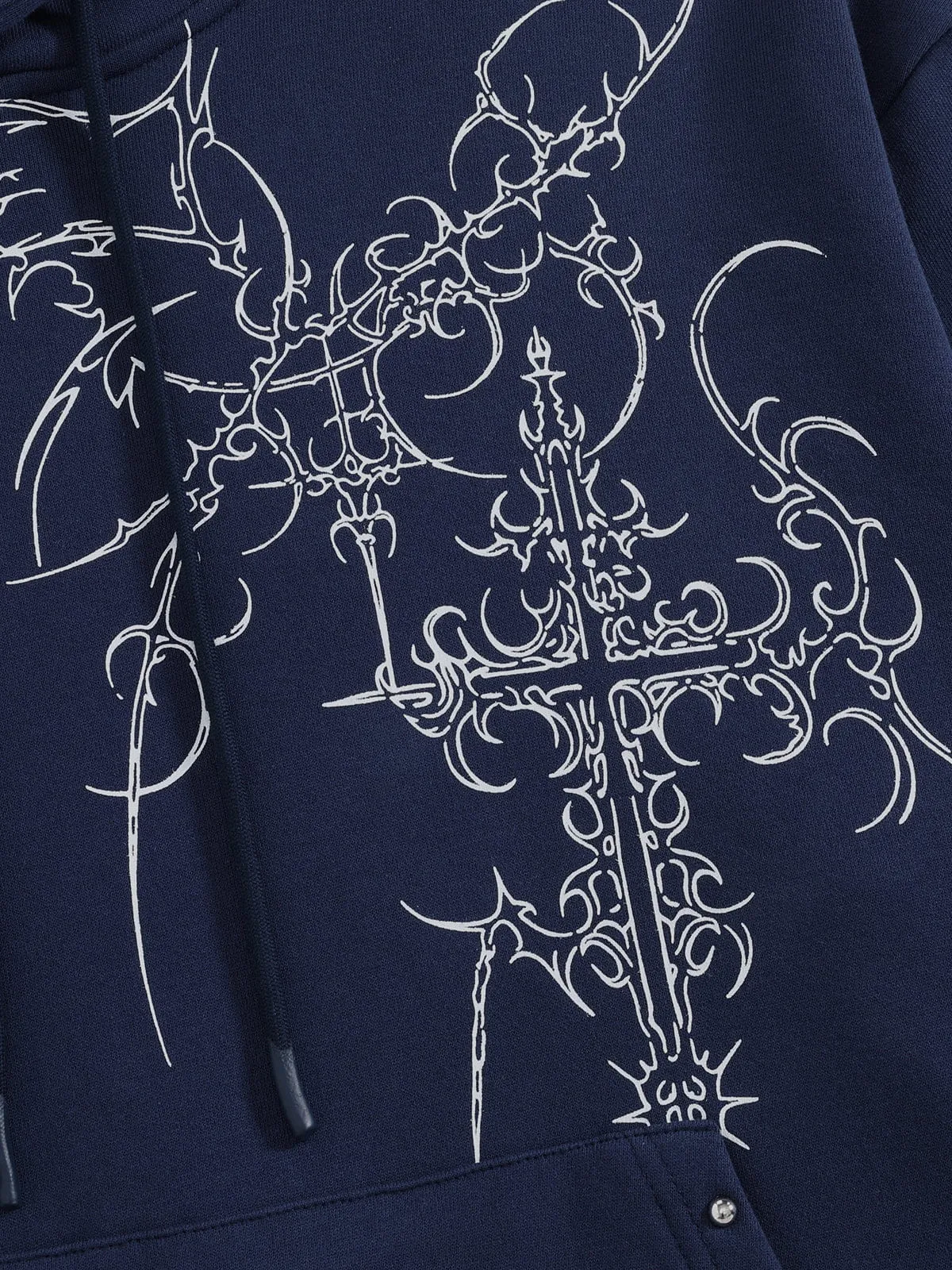 Aelfric Eden Boxy Cross Graphic Pullover Hoodie sold by Aelfric Eden product image thumbnail 4