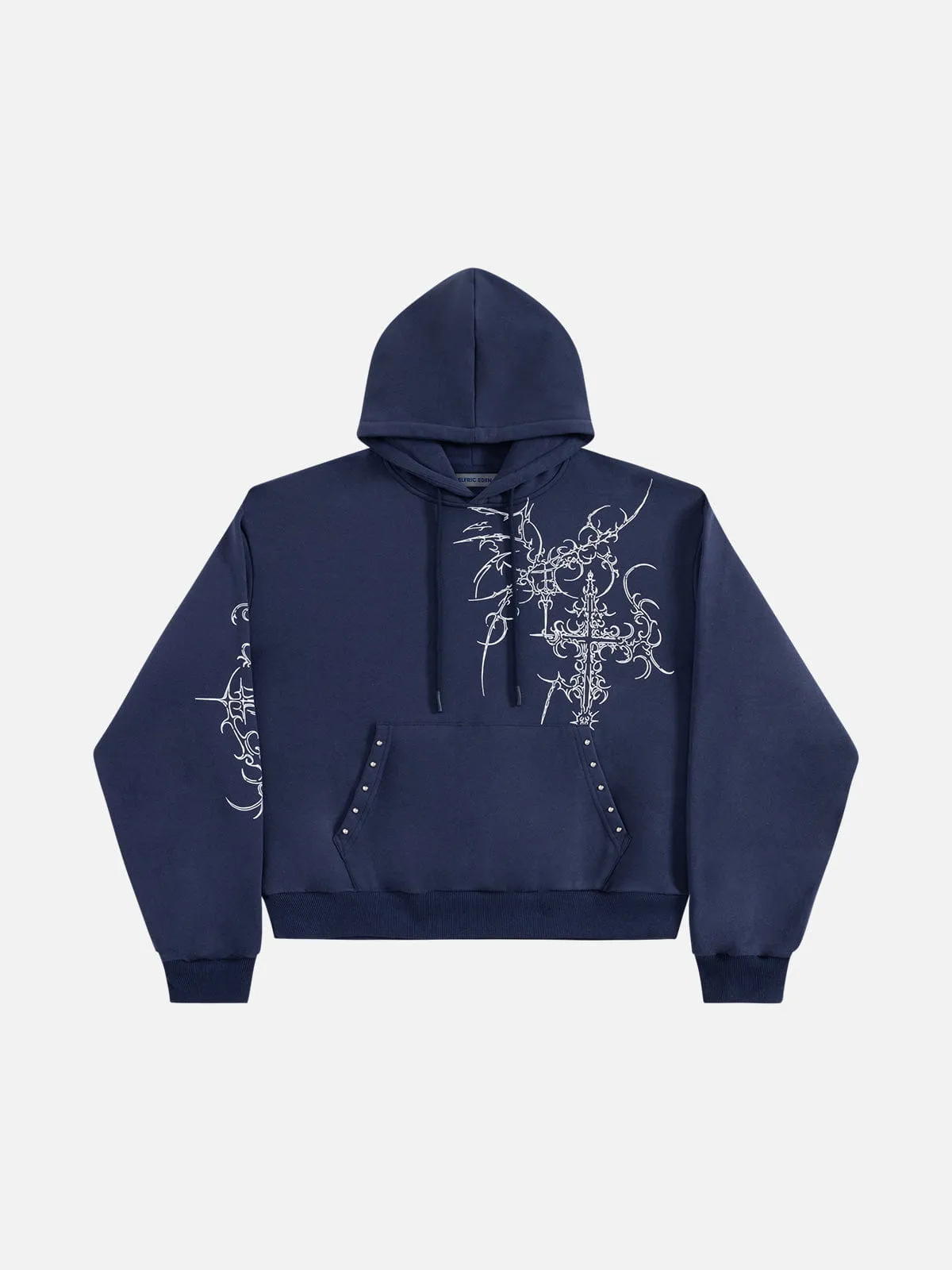 Aelfric Eden Boxy Cross Graphic Pullover Hoodie sold by Aelfric Eden
