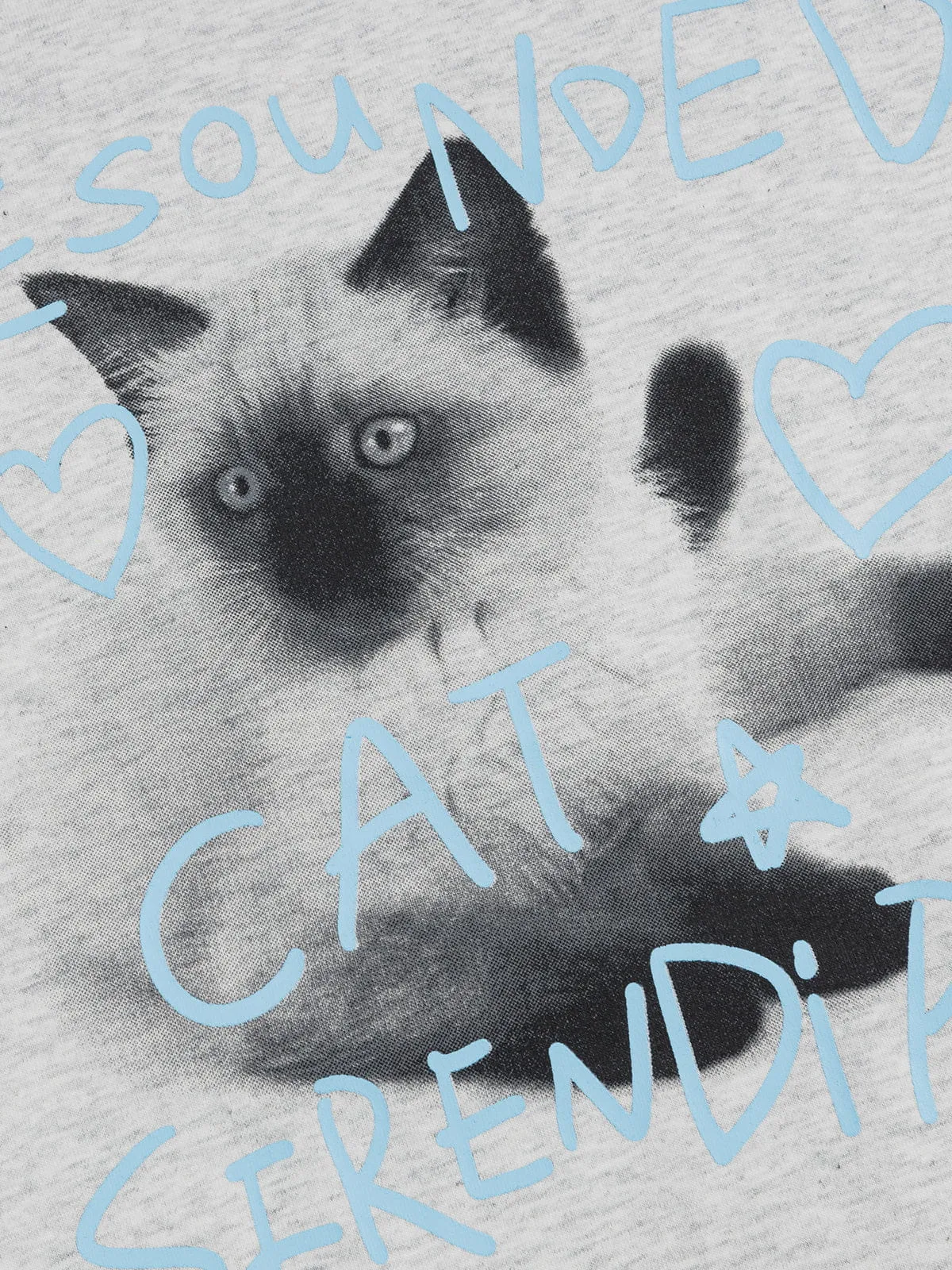 Aelfric Eden Cat Star Patchwork Tee sold by Aelfric Eden product image thumbnail 3