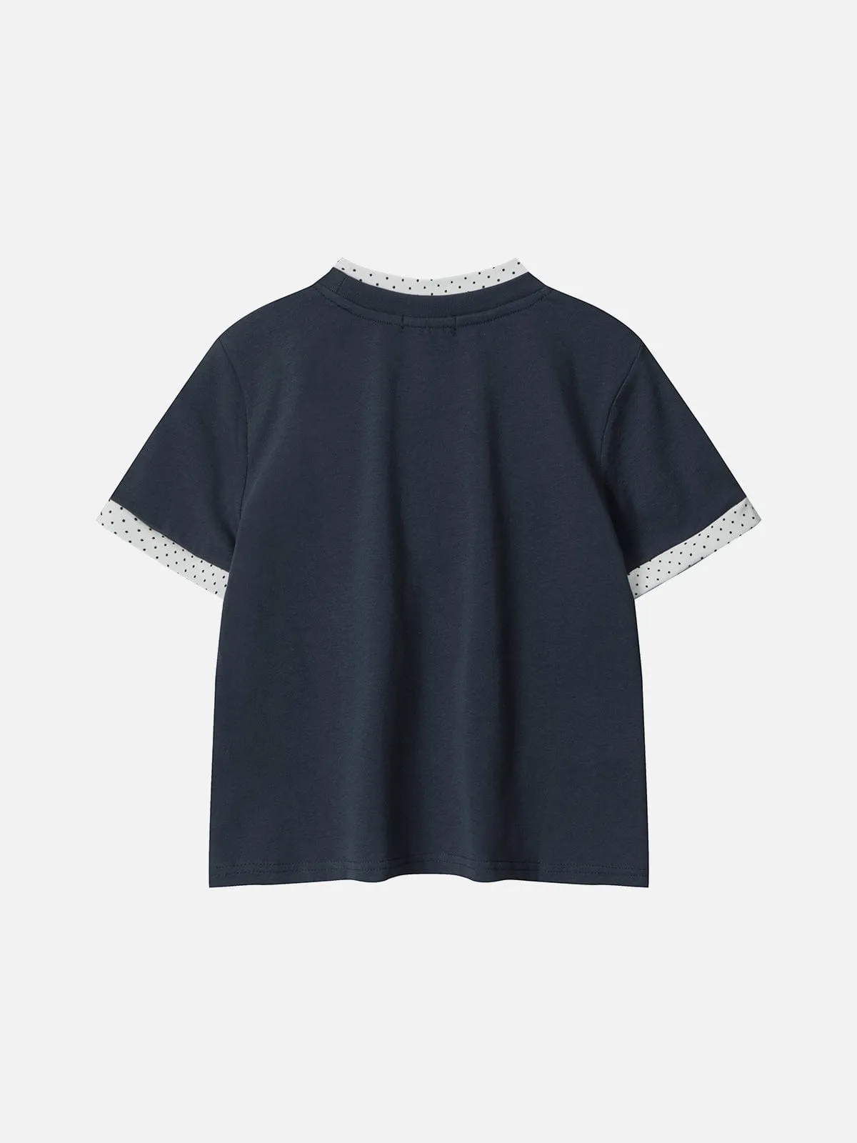 Aelfric Eden Polka Dot Contrast Pocket Tee sold by Aelfric Eden product image thumbnail 3