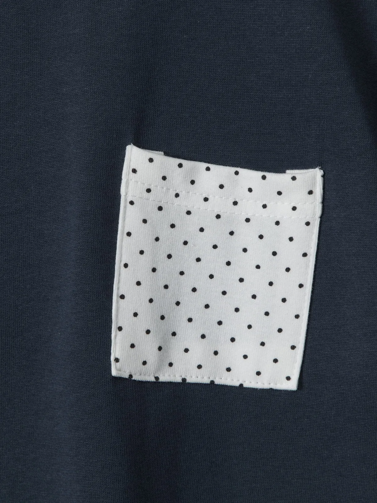 Aelfric Eden Polka Dot Contrast Pocket Tee sold by Aelfric Eden product image thumbnail 4