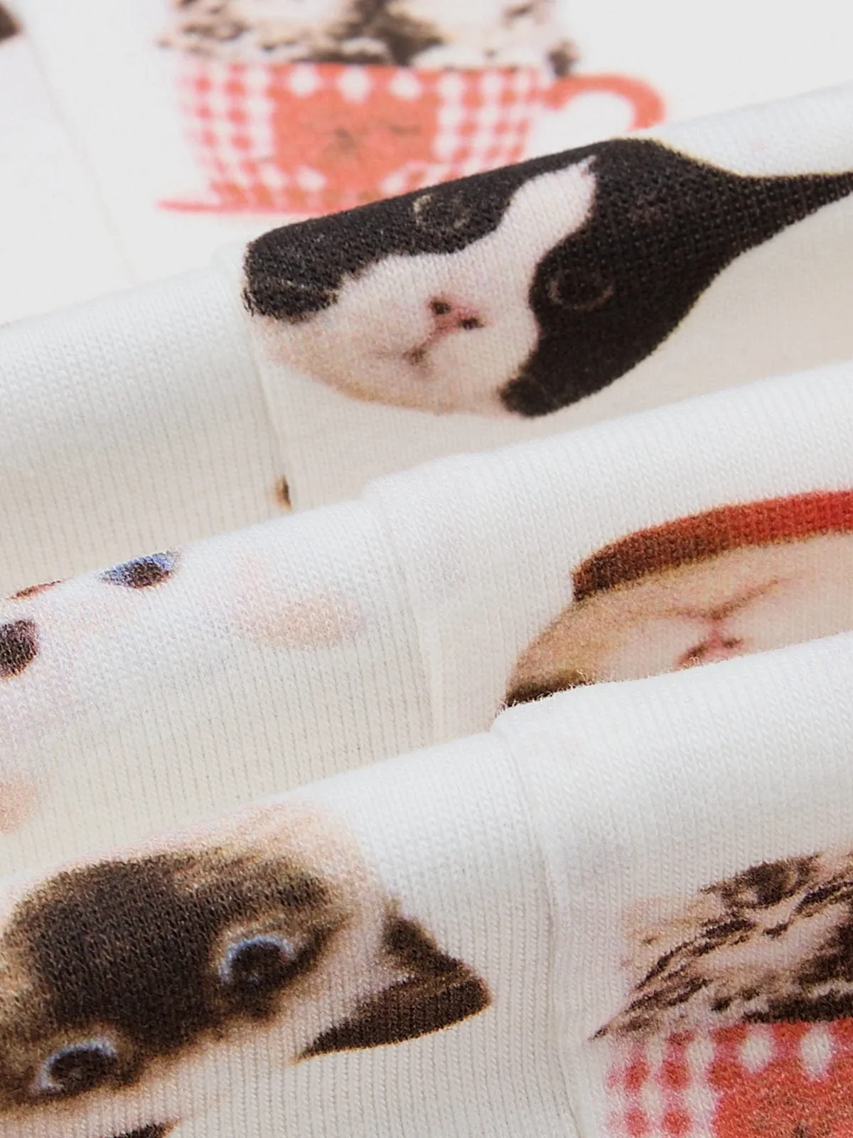 Aelfric Eden Cat Pattern Baby Tee sold by Aelfric Eden product image thumbnail 5