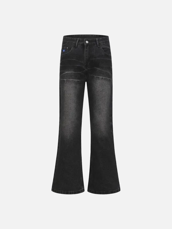 Aelfric Eden Washed Bootcut Jeans made by Aelfric Eden