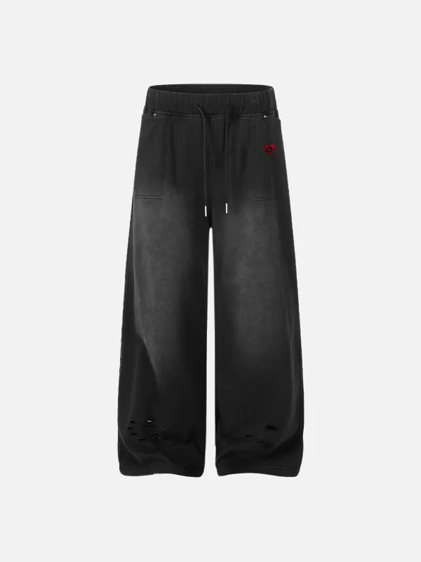 Aelfric Eden Distressed Baggy Sweatpants made by Aelfric Eden