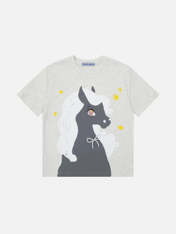 Aelfric Eden Star Pony Graphic Tee made by Aelfric Eden