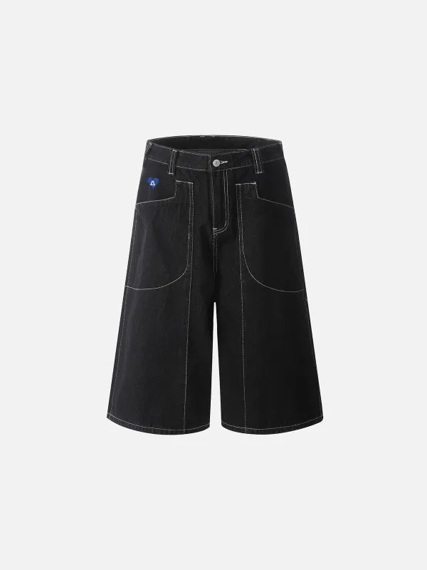 Aelfric Eden Contrast Stitch Jorts made by Aelfric Eden