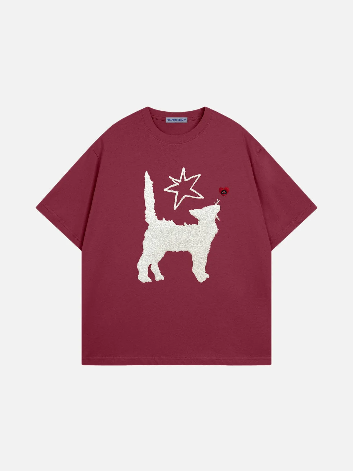 Aelfric Eden Fuzzy Cat Star Tee sold by Aelfric Eden product image thumbnail 2