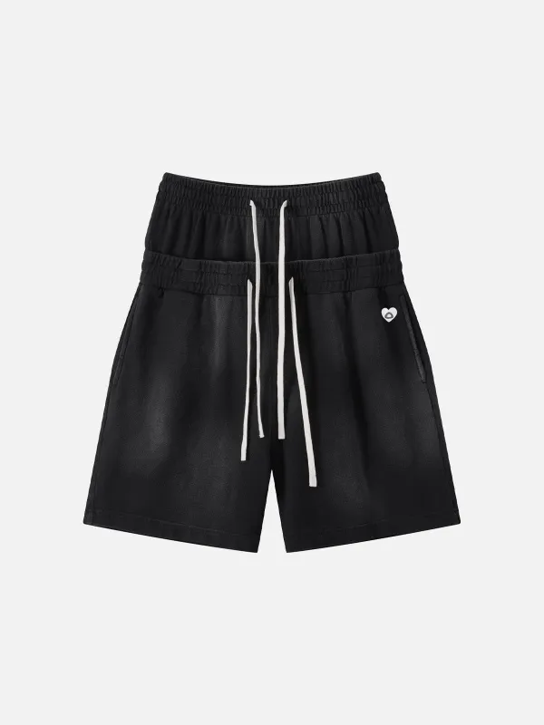 Aelfric Eden Double Waist Washed Shorts made by Aelfric Eden