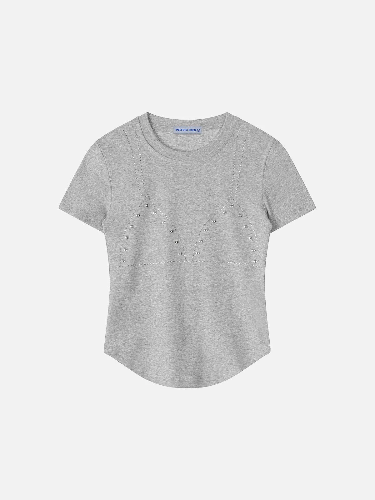 Aelfric Eden Rhinestone Studded Baby Tee sold by Aelfric Eden product image thumbnail 3
