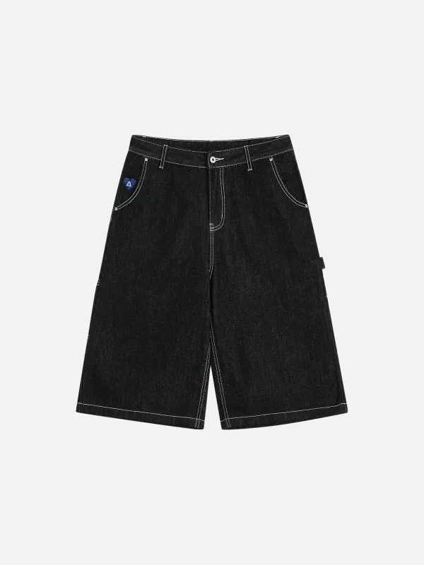 Aelfric Eden Contrast Stitch Jorts made by Aelfric Eden
