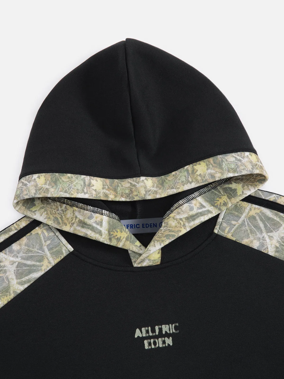 Aelfric Eden Boxy Leaf CAMO Panel Pullover Hoodie sold by Aelfric Eden product image thumbnail 5