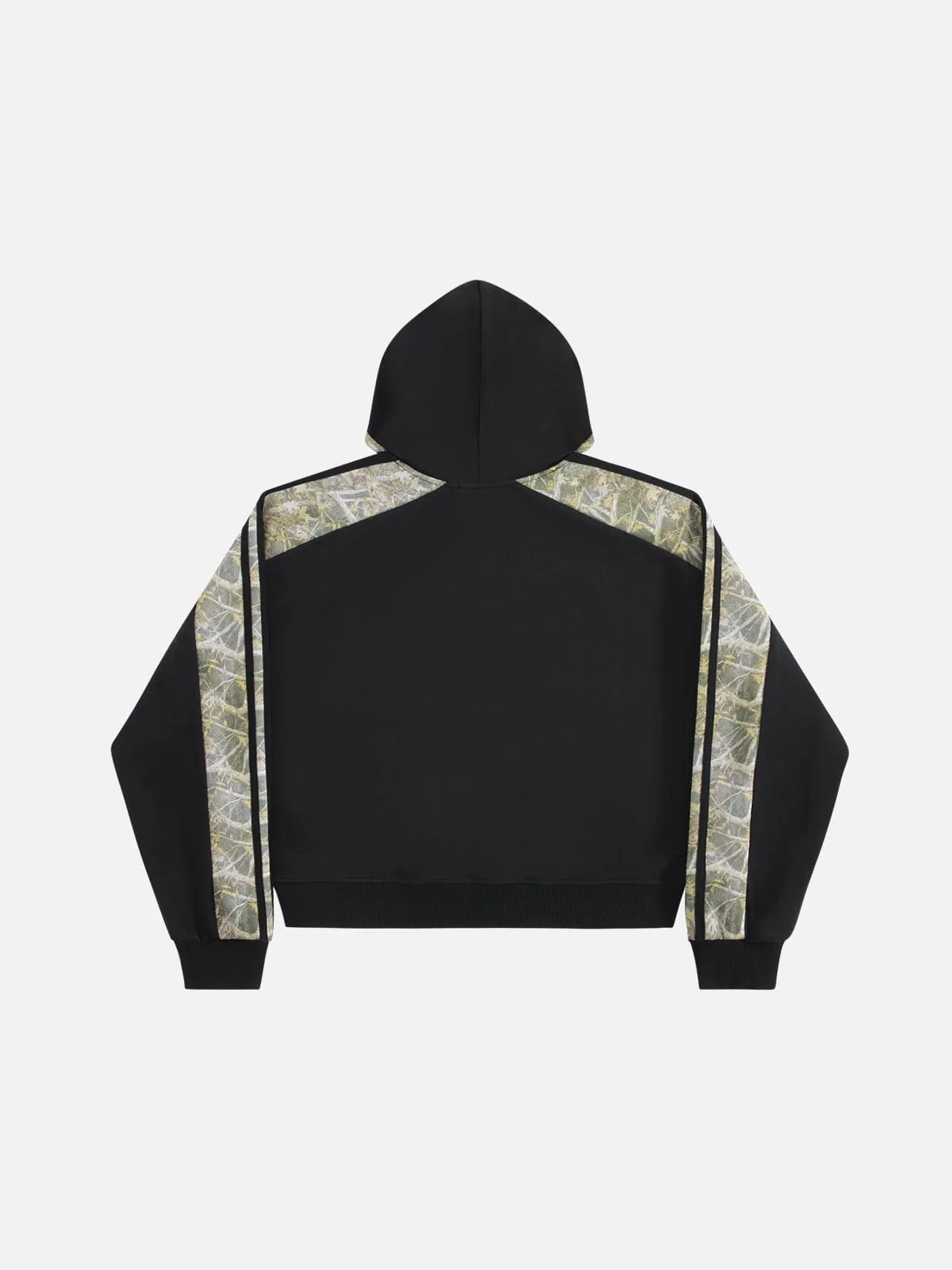 Aelfric Eden Boxy Leaf CAMO Panel Pullover Hoodie sold by Aelfric Eden product image thumbnail 2
