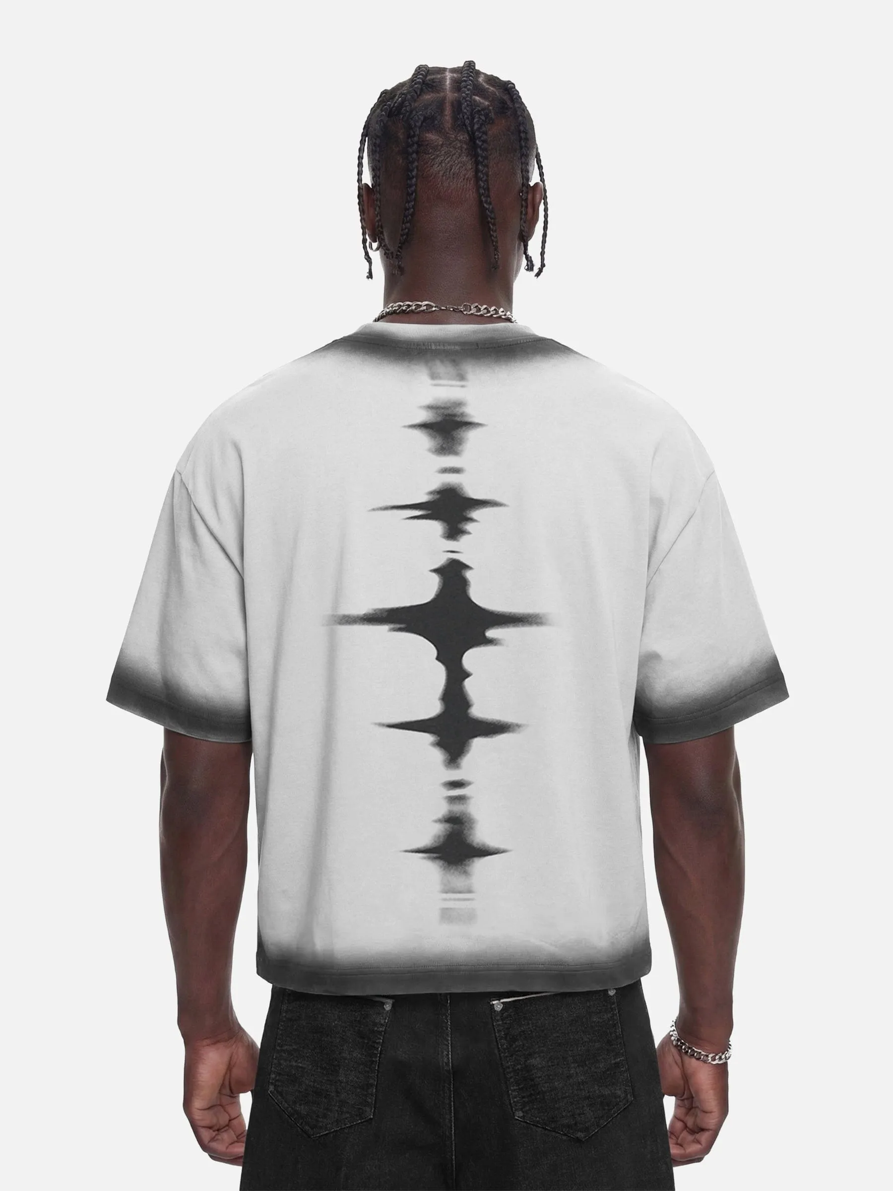 Aelfric Eden Boxy Spray Fade Star Tee sold by Aelfric Eden product image thumbnail 3