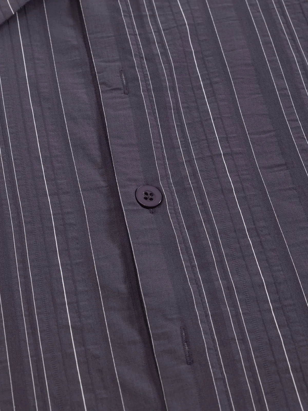 Aelfric Eden Stripe Wrinkle Long Sleeve Shirt sold by Aelfric Eden product image thumbnail 5