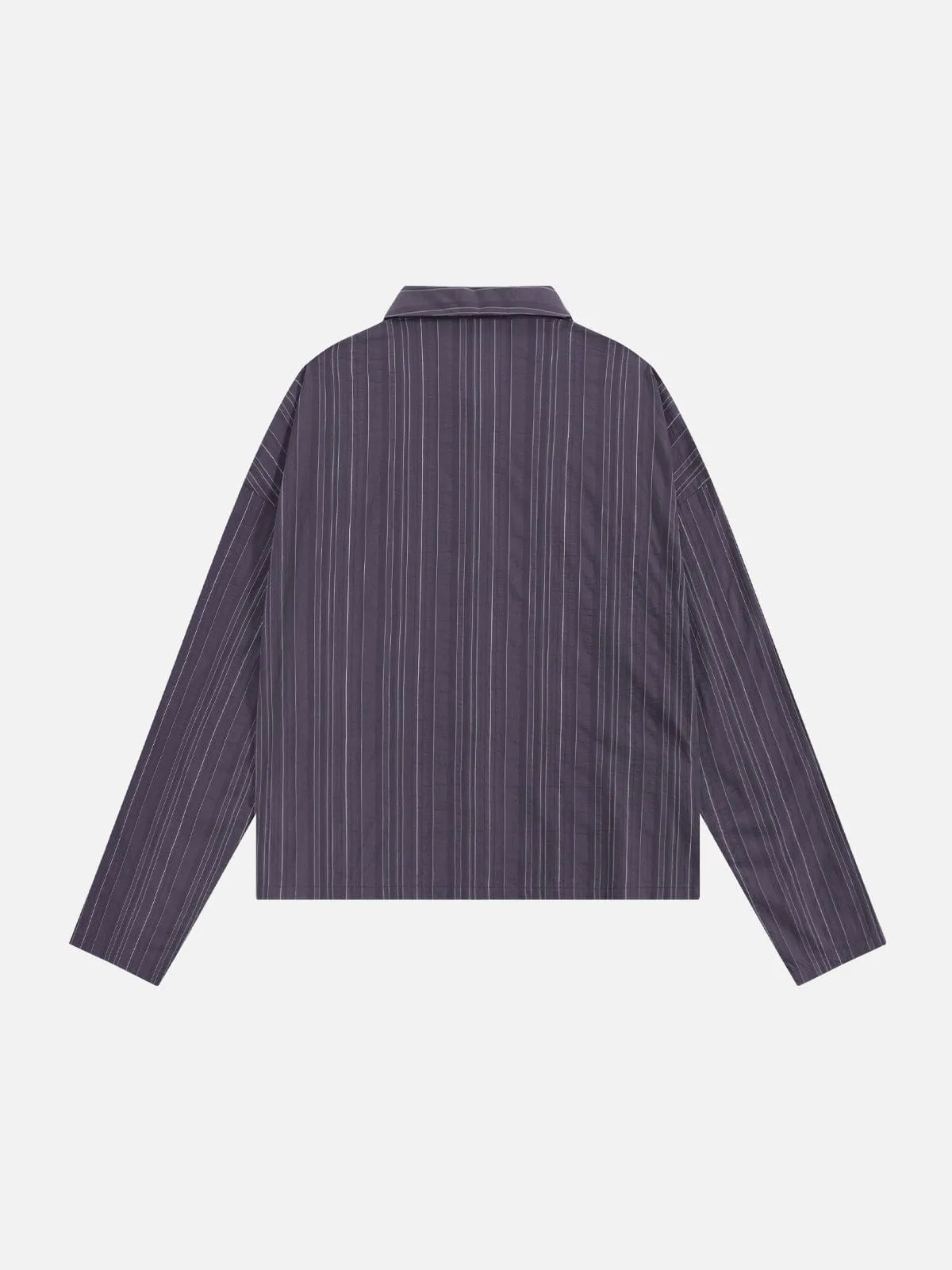 Aelfric Eden Stripe Wrinkle Long Sleeve Shirt sold by Aelfric Eden product image thumbnail 3