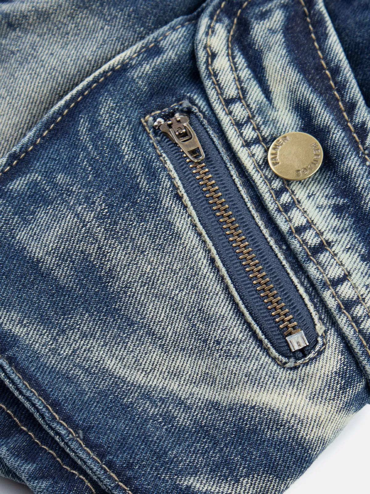 Aelfric Eden Pocket Denim Mini Skirt sold by Aelfric Eden product image thumbnail 3