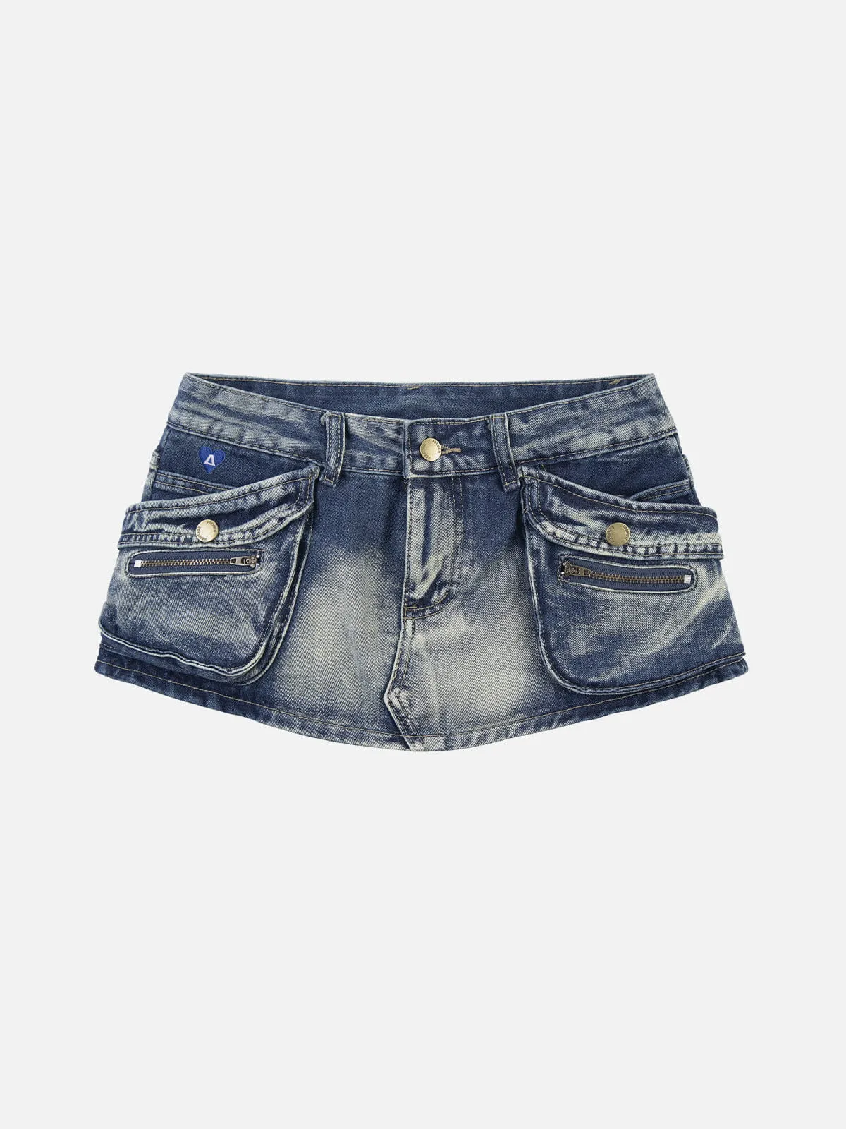 Aelfric Eden Pocket Denim Mini Skirt sold by Aelfric Eden