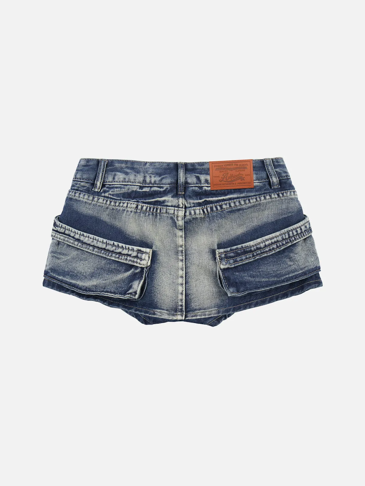 Aelfric Eden Pocket Denim Mini Skirt sold by Aelfric Eden product image thumbnail 2