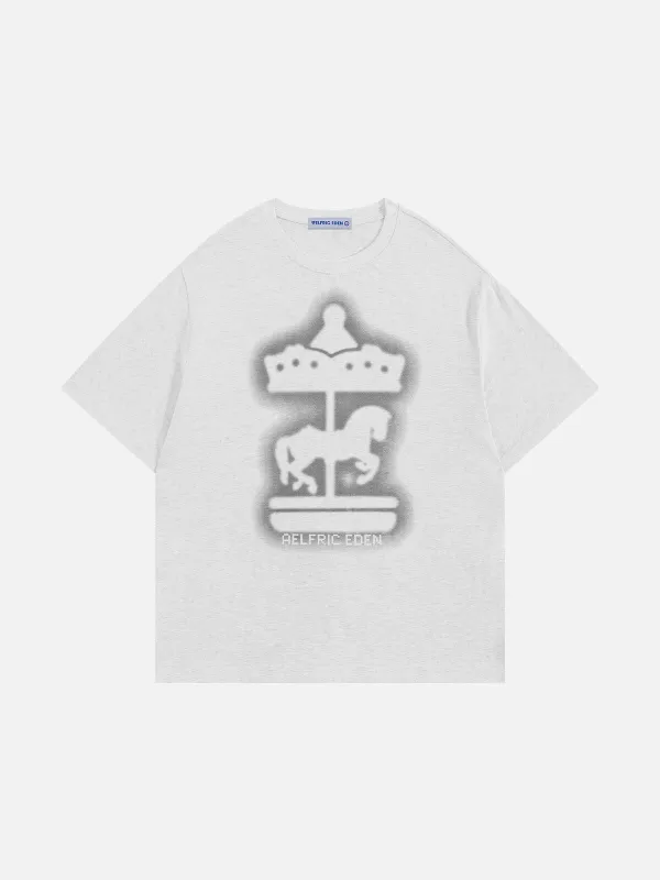 Aelfric Eden Carousel Graphic Tee made by Aelfric Eden