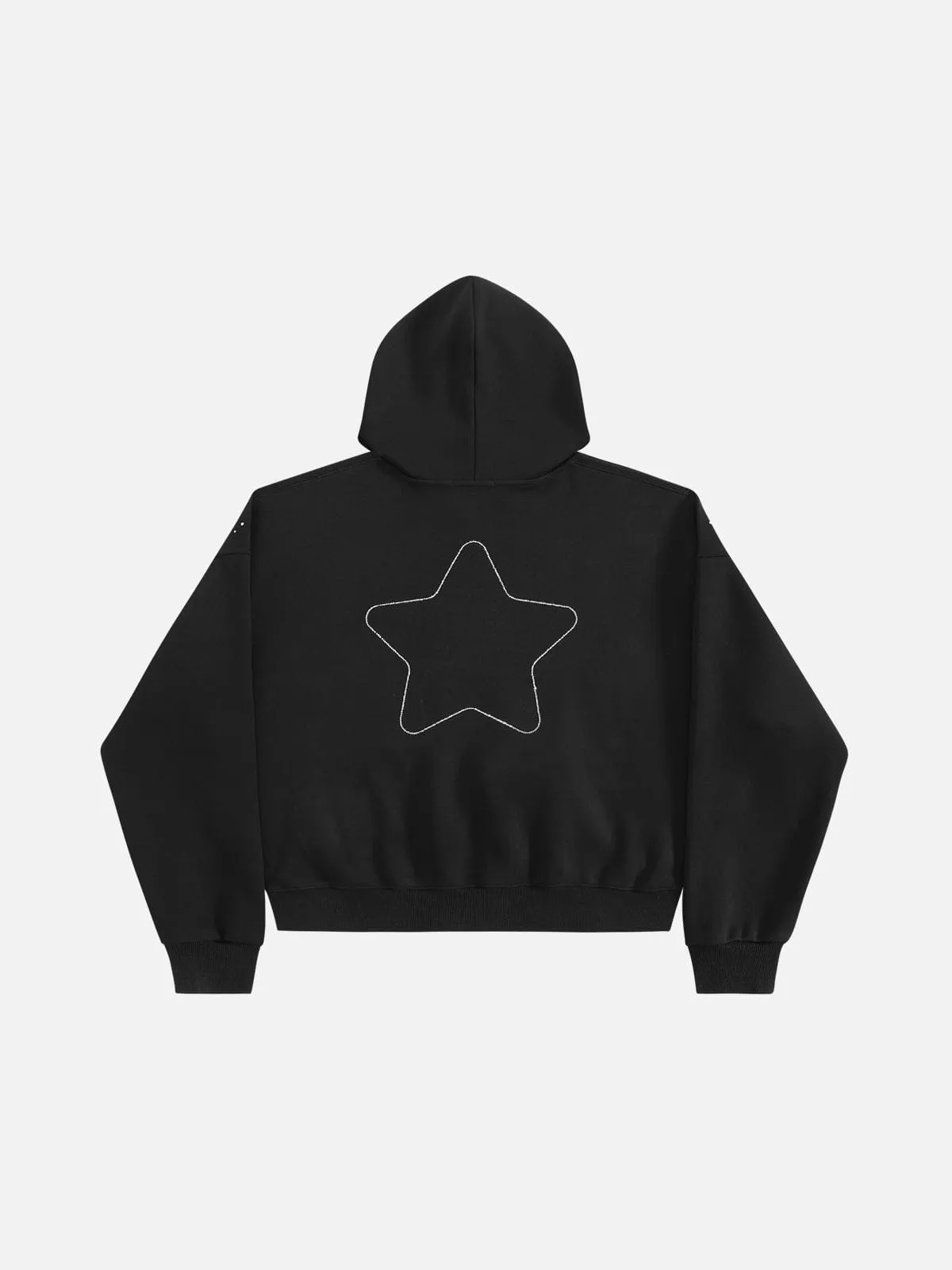 Aelfric Eden Boxy Rhinestone Star Pullover Hoodie sold by Aelfric Eden product image thumbnail 2