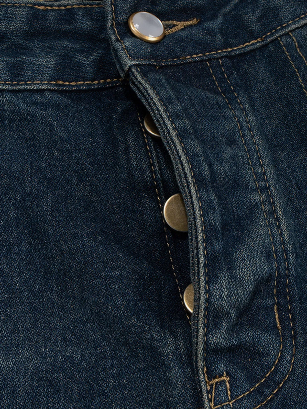 Aelfric Eden Multi Pocket Washed Longline Jorts sold by Aelfric Eden product image thumbnail 3