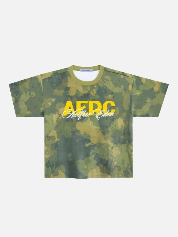 [Pre-Order] Aelfric Eden Boxy CAMO Tee made by Aelfric Eden