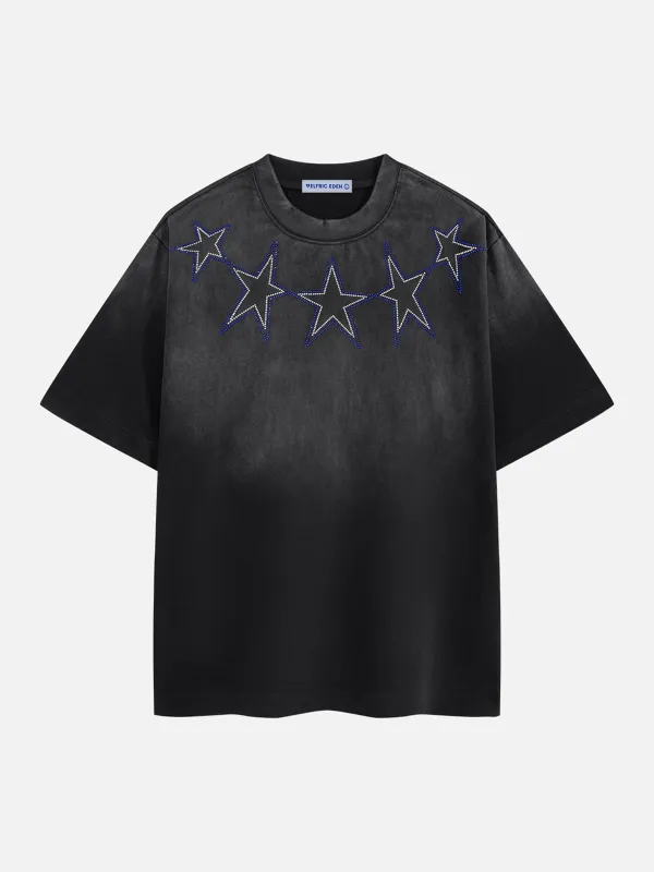 Aelfric Eden Star Rhinestone Tee made by Aelfric Eden