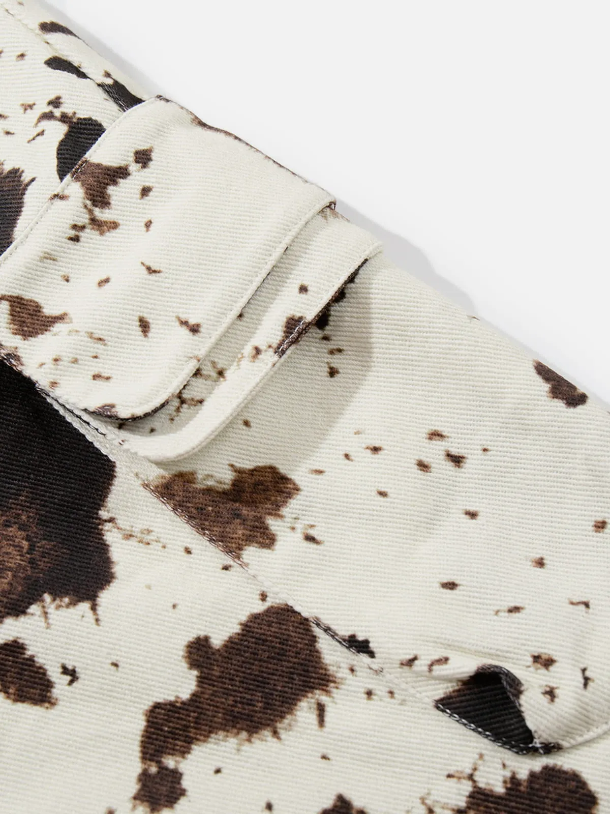 Aelfric Eden Cow Pattern Longline Jorts sold by Aelfric Eden product image thumbnail 3