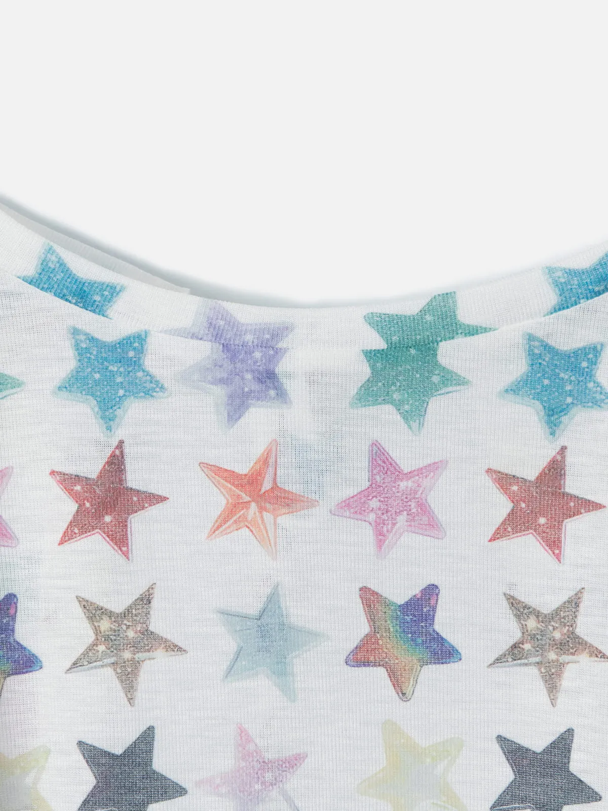 Aelfric Eden Star Ruched Long Sleeve Tee sold by Aelfric Eden product image thumbnail 3