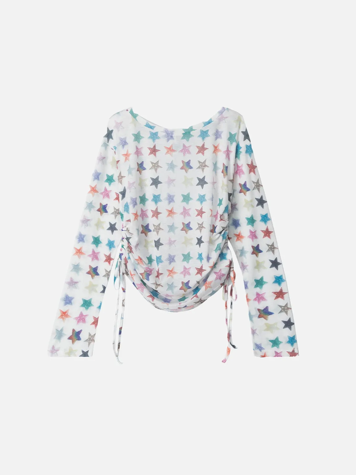 Aelfric Eden Star Ruched Long Sleeve Tee sold by Aelfric Eden