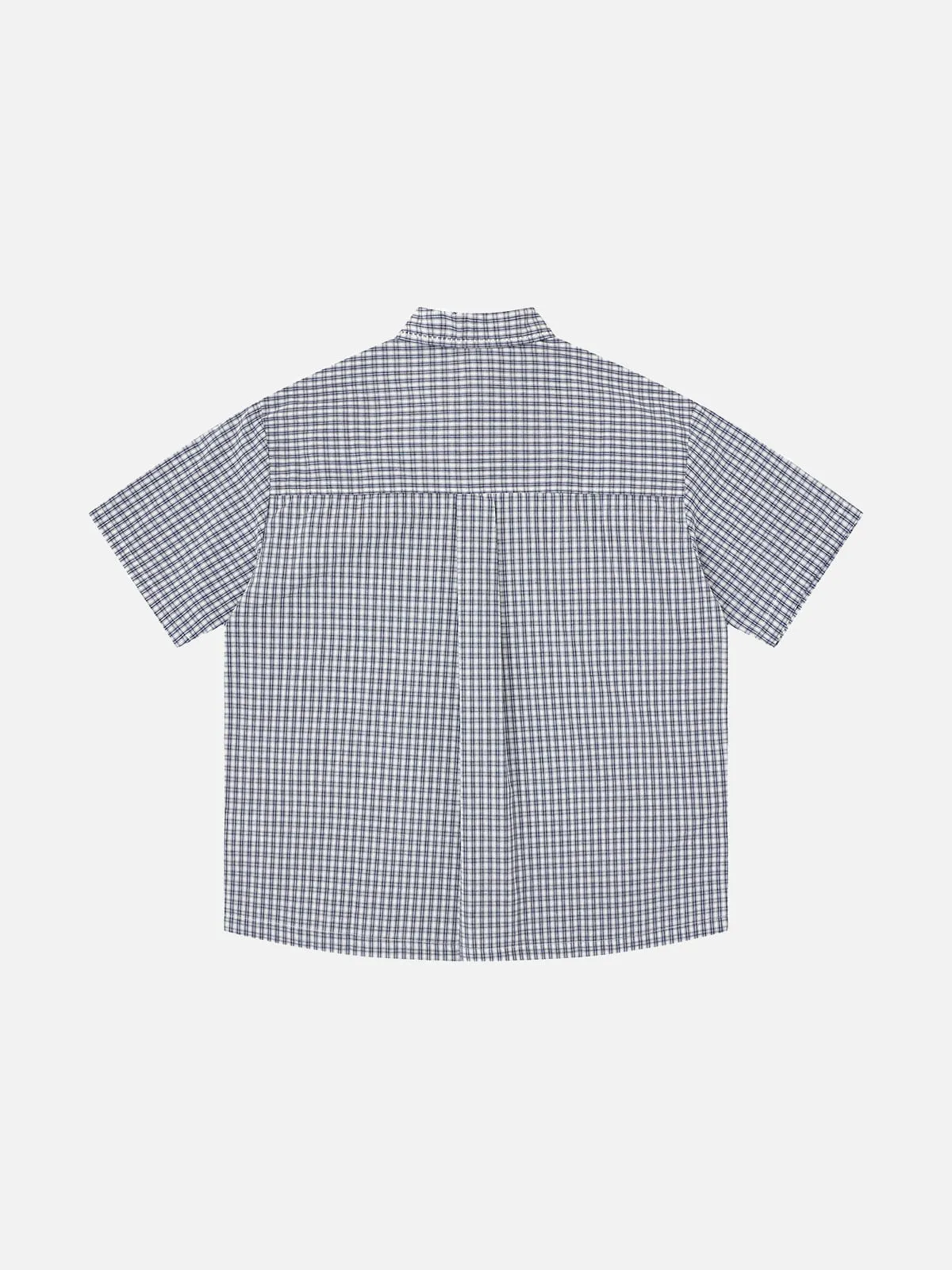Aelfric Eden Plaid Short Sleeve Shirt sold by Aelfric Eden product image thumbnail 2