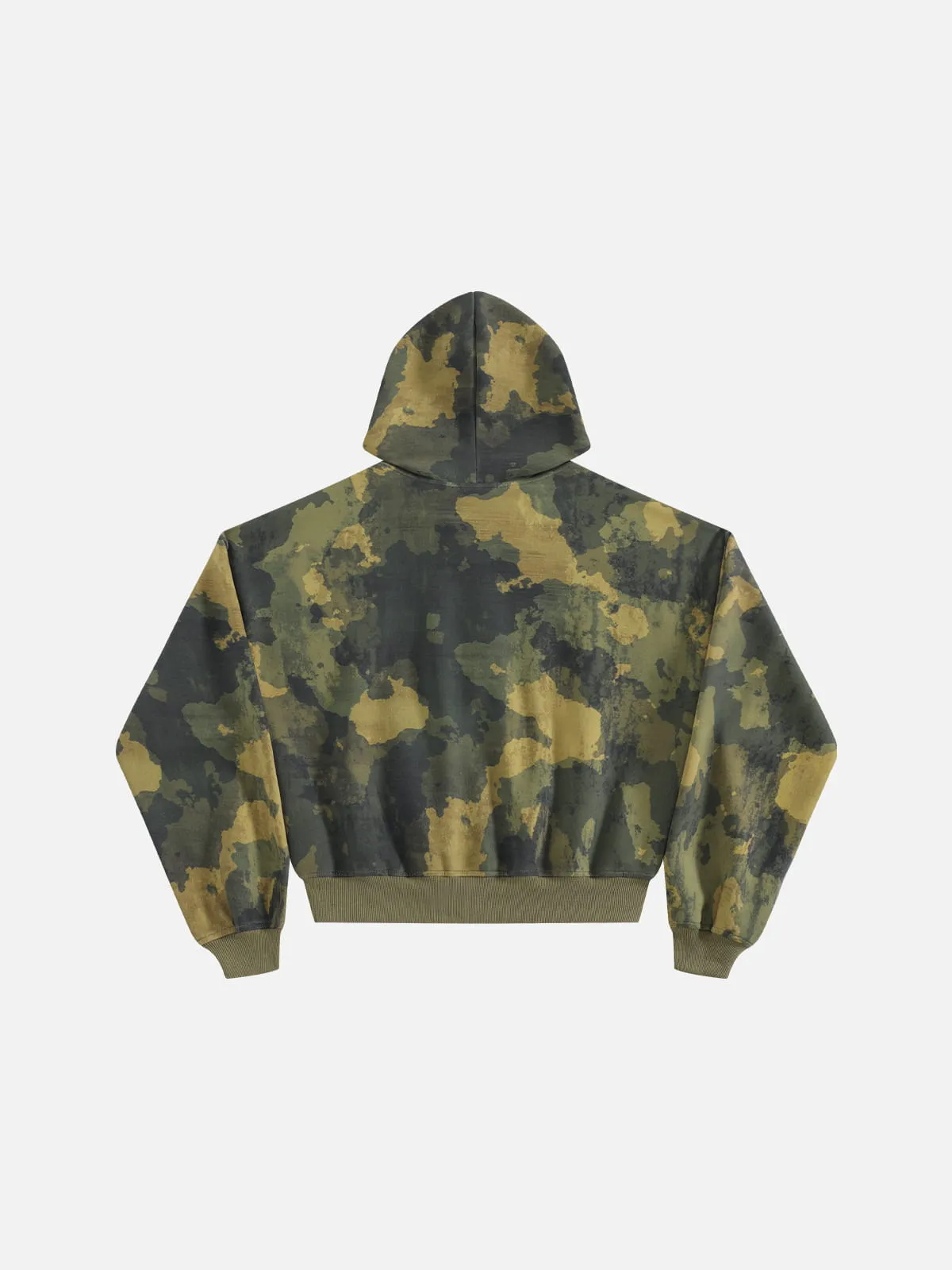 Aelfric Eden Boxy CAMO Embroidered Zip Up Hoodie sold by Aelfric Eden product image thumbnail 2