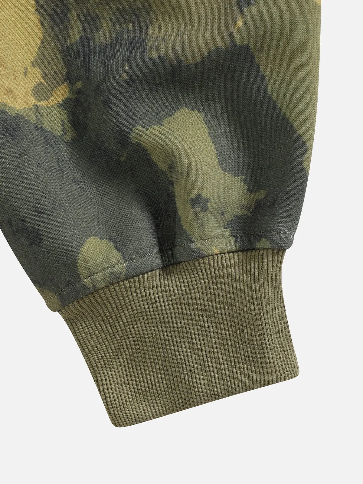 Aelfric Eden Boxy CAMO Embroidered Zip Up Hoodie sold by Aelfric Eden product image thumbnail 5