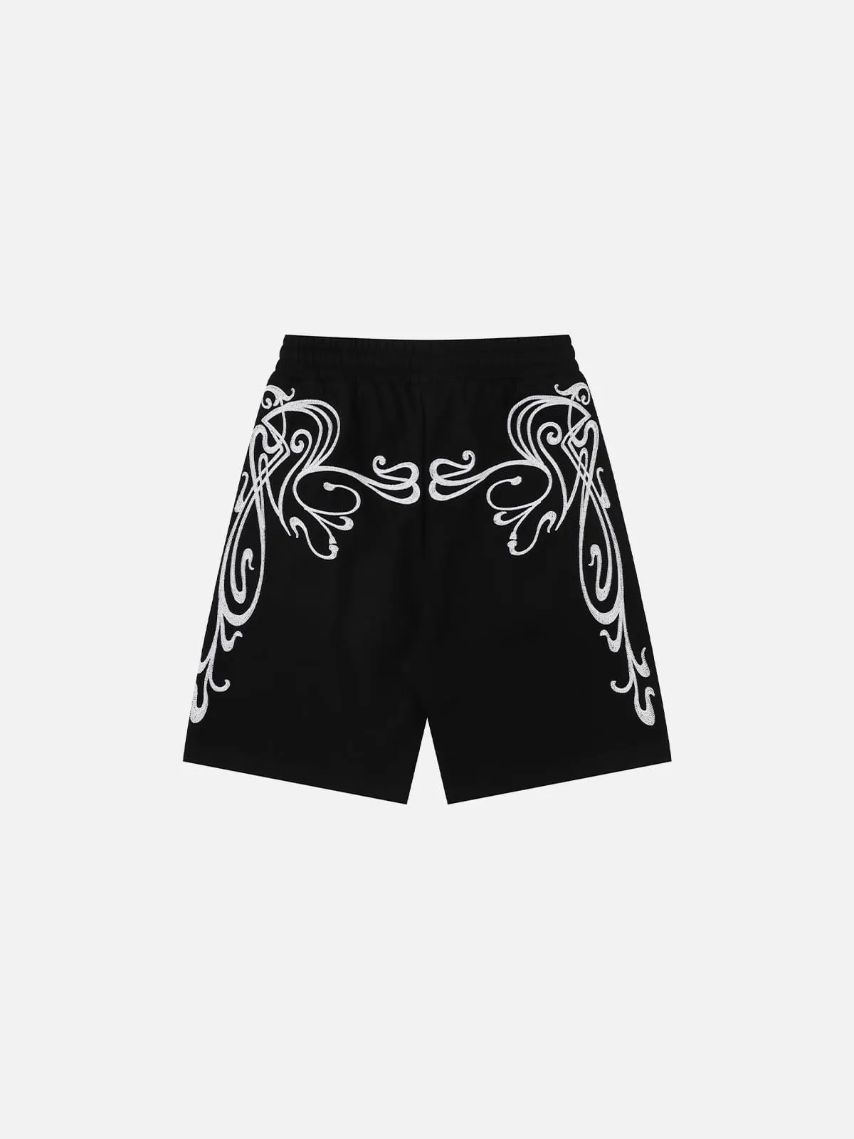 Aelfric Eden Scroll Embroidery Shorts sold by Aelfric Eden
