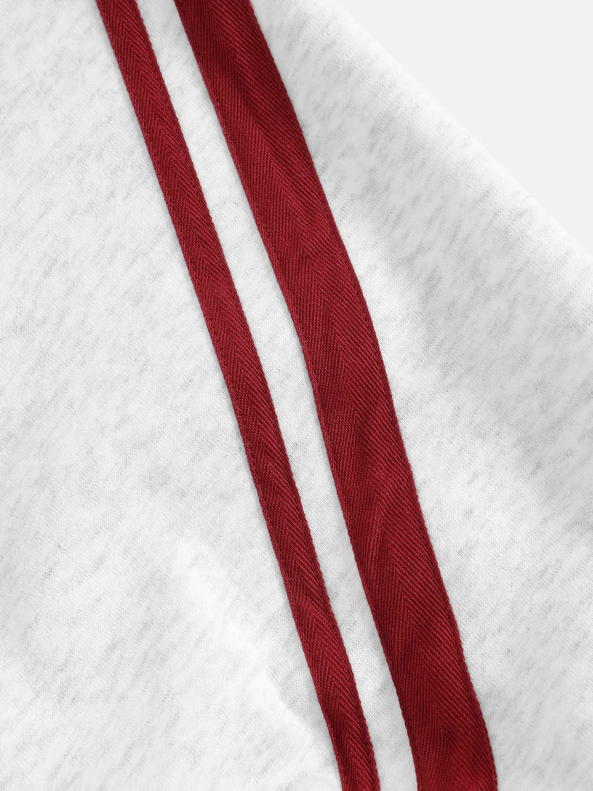 Aelfric Eden Cropped Contrast Stripe Zip Up Hoodie sold by Aelfric Eden product image thumbnail 5