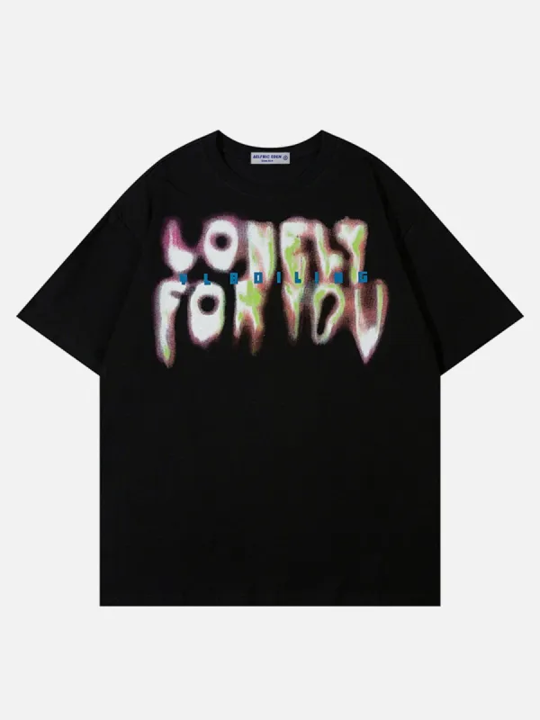 Aelfric Eden Letter Print Tee sold by Aelfric Eden