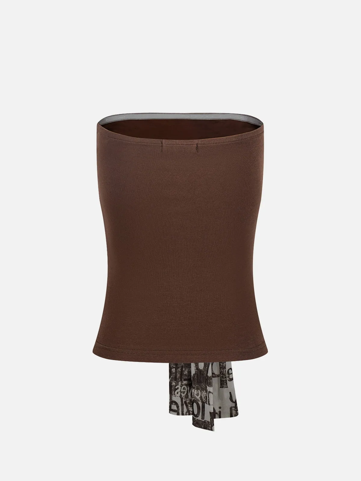 Aelfric Eden Contrast Bow Tube Top sold by Aelfric Eden product image thumbnail 3