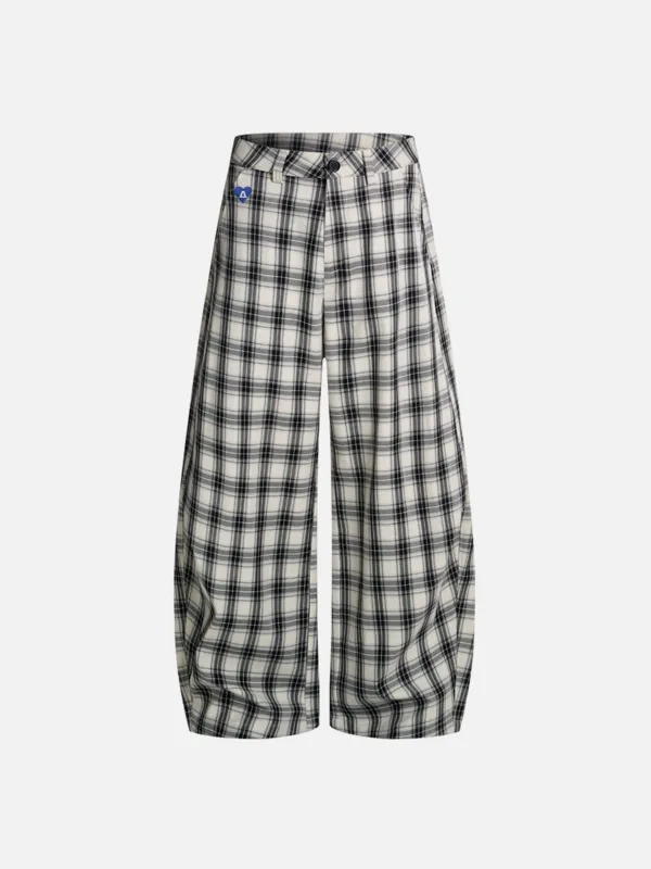 Aelfric Eden Plaid Baggy Barrel Pants made by Aelfric Eden