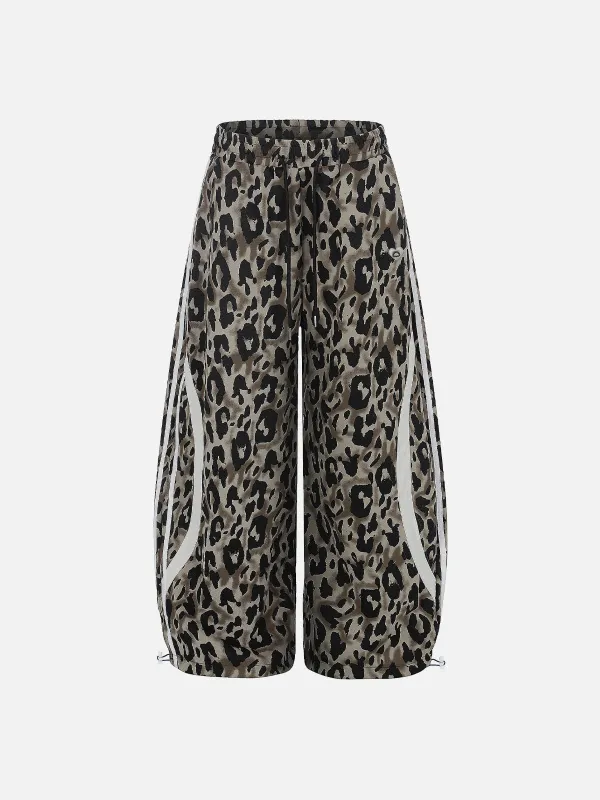 Aelfric Eden Leopard Stripe Baggy Barrel Sweatpants made by Aelfric Eden