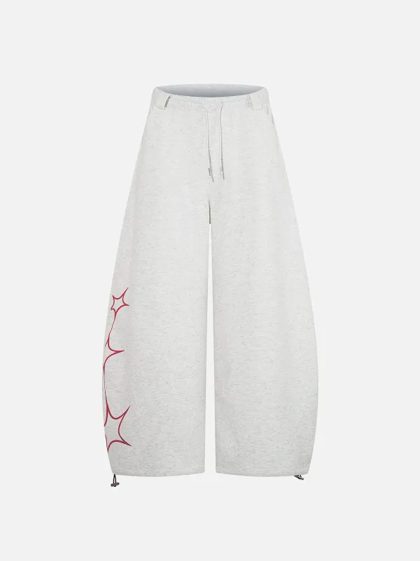Aelfric Eden Print Baggy Barrel Sweatpants made by Aelfric Eden